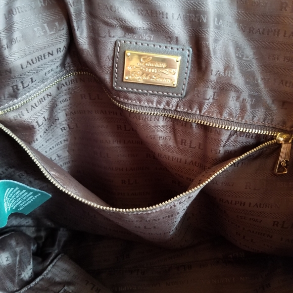 Lauren Ralph Lauren Leopard tote - Picture 3 of 5